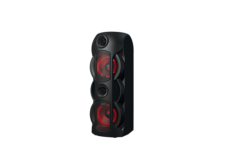 Bocina Portátil 6,5″ BT/USB/LED/FM