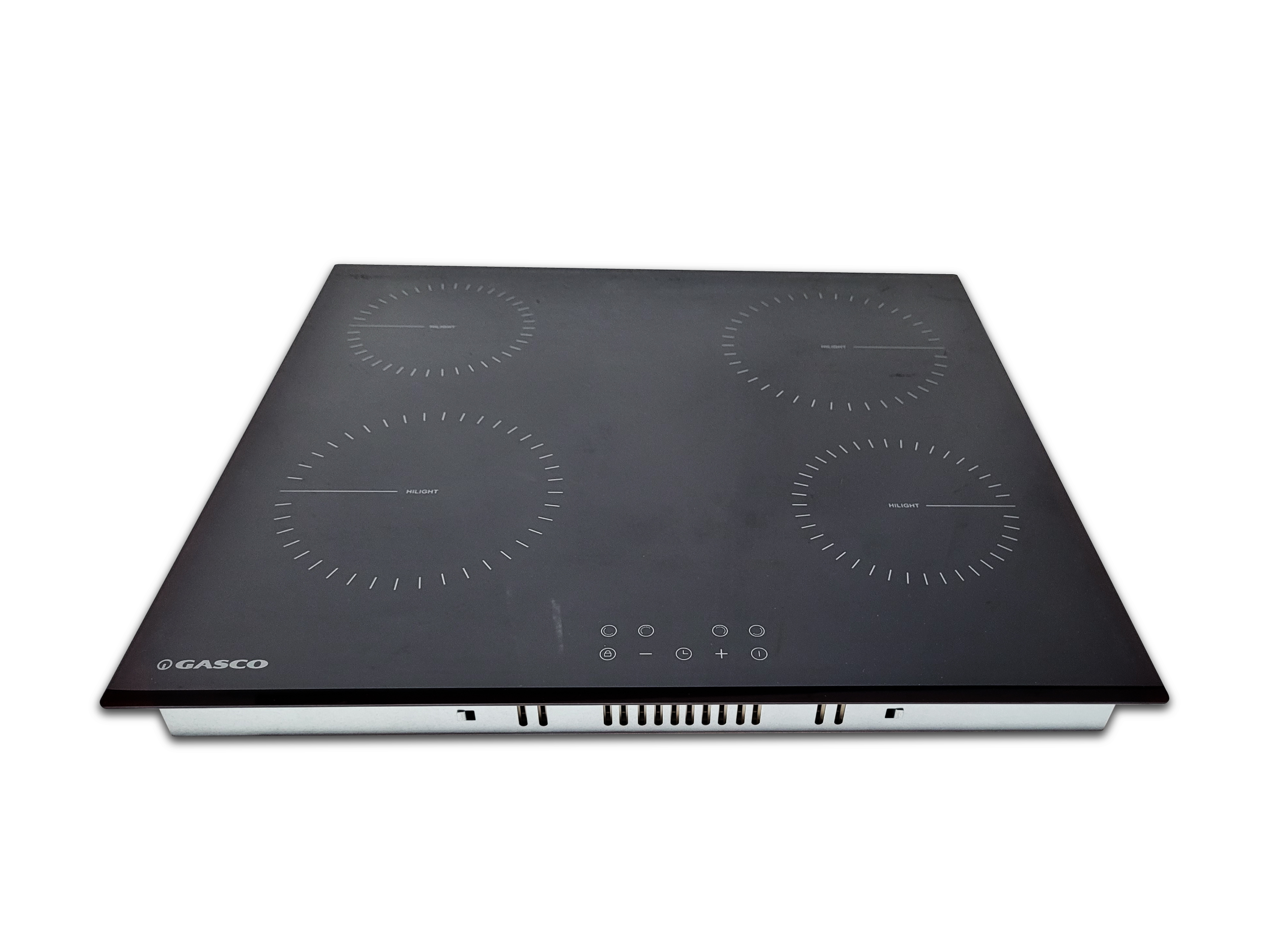 Tope eléctrico 4h 60cm / 24" vidrio negro GASCO - Imagen 3