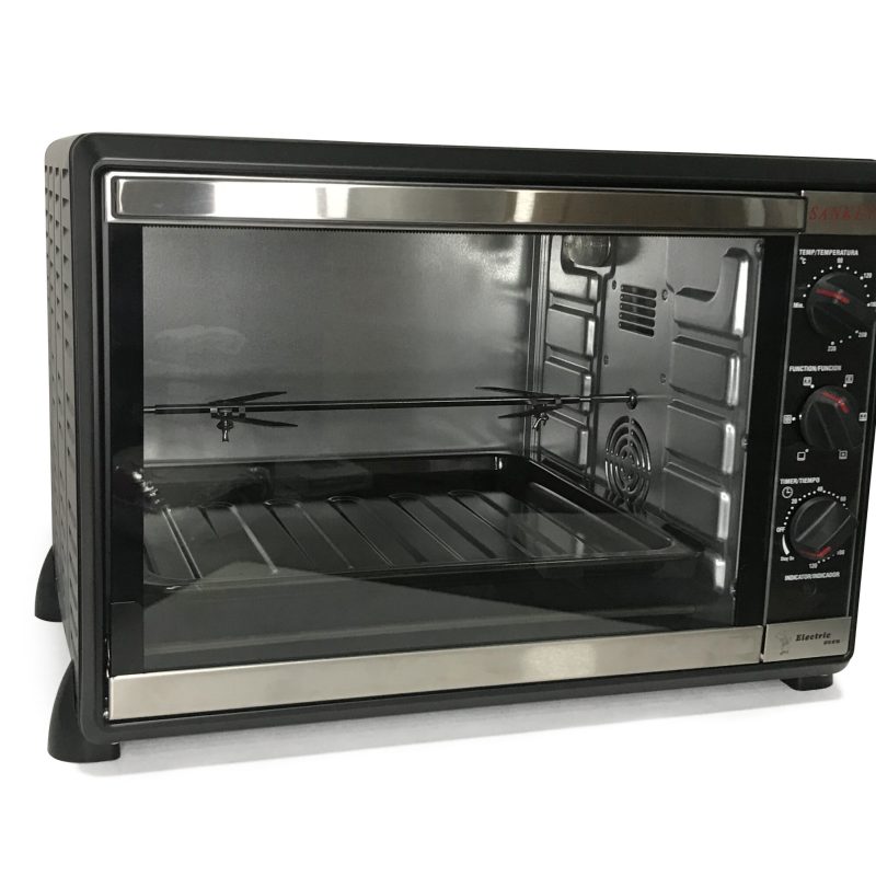 Horno eléctrico rostizador 50Lts 1440W SANKEY / Negro