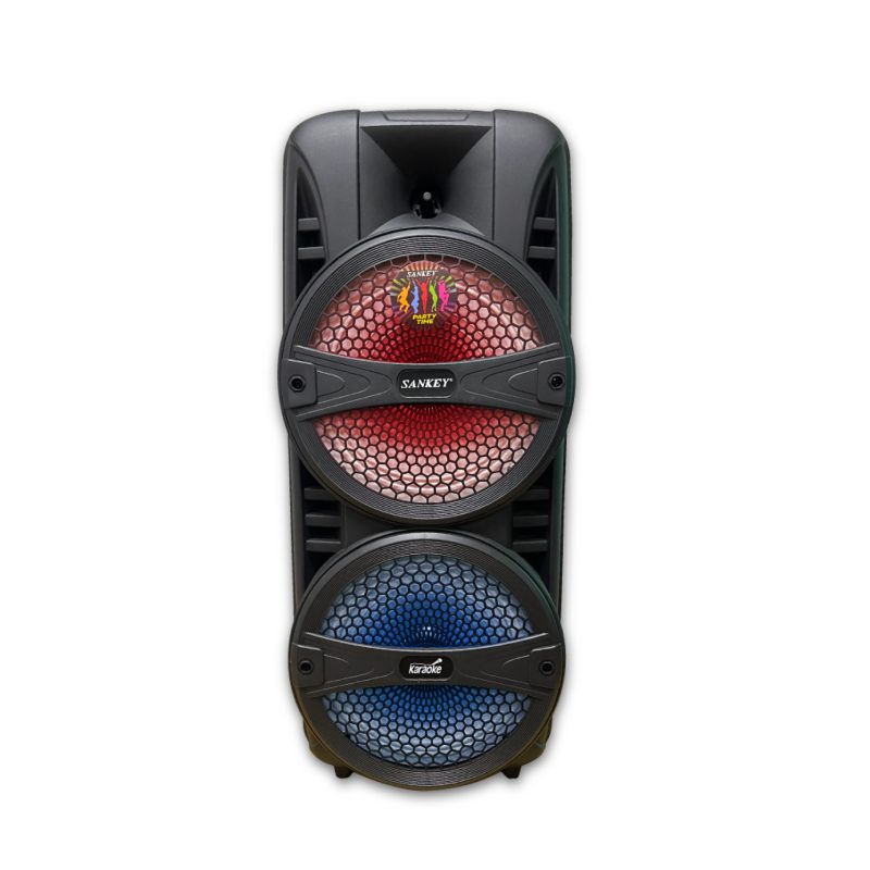Bocina Recar 8¨ Bt/Usb/Fm/Led/ Karaoke Funcion Tws 16w SANKEY